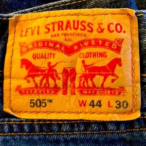 Levi’s 505 jeans 44x30